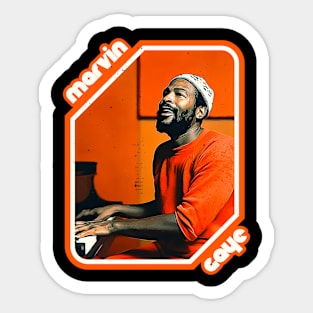 Marvin Gaye Style Sticker